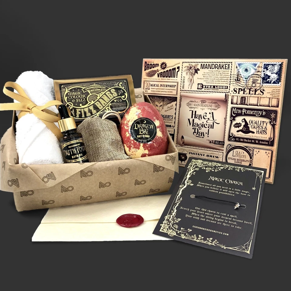 Potter Inspired Personalised Gifts Dragon Egg Bath Bomb Gift Set