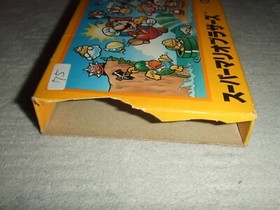 SUPER MARIO BROS. With Box Nintendo Family computer FC NES 75