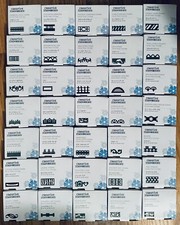 Lot Of 10 Creative Memories Border Maker Punch Cartridges BMC New - You Choose