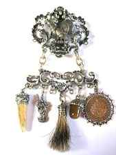 Antique Rock Plug, Charivari Silver 835, 76.8 g