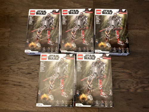 LOT OF FIVE (5) LEGO Star Wars: AT-ST Raider (75254) **Please Review Photos** - Picture 1 of 7