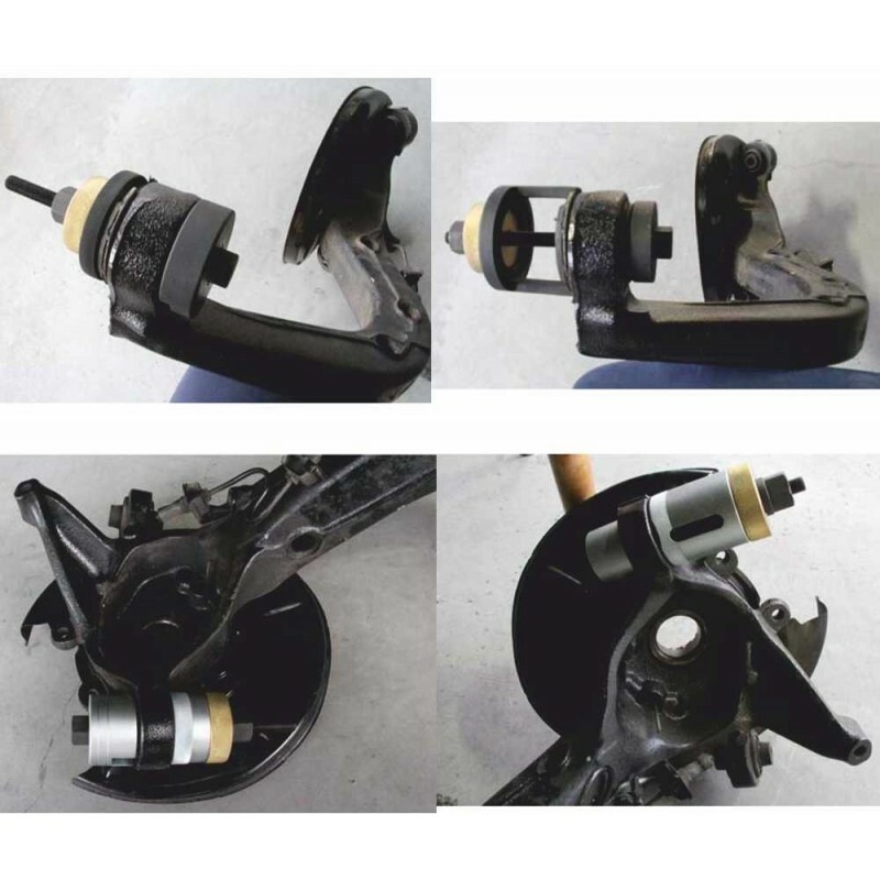 Extracteur silentbloc BMW E36 E46 E85 pour rénovation de suspension arrière - 2