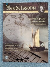 Mendelssohn Songs Without Words 5 Selections New-Old Stock -