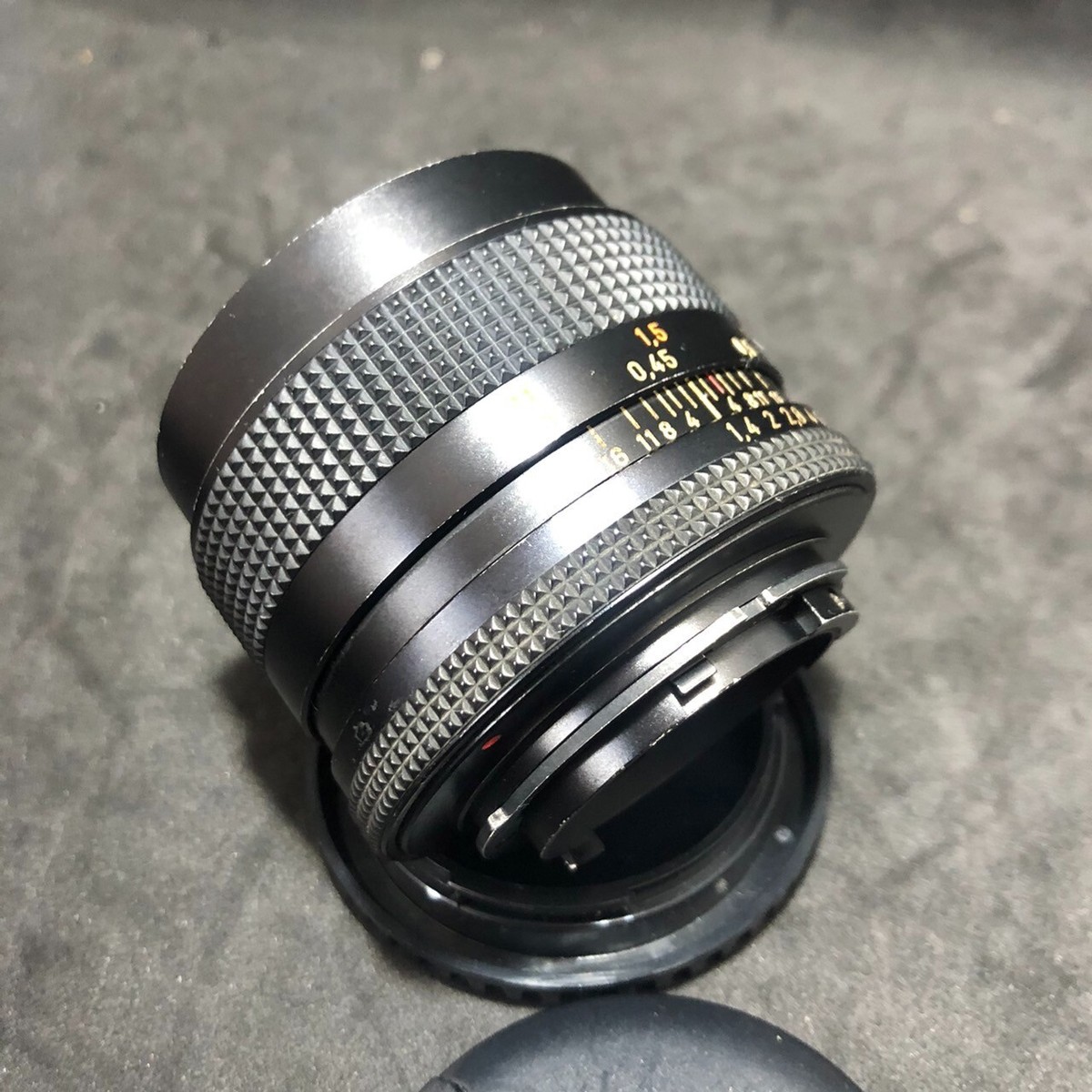 EXC+++++] CONTAX Carl Zeiss Planar 50mm F/1.4 T* MF Lens | eBay
