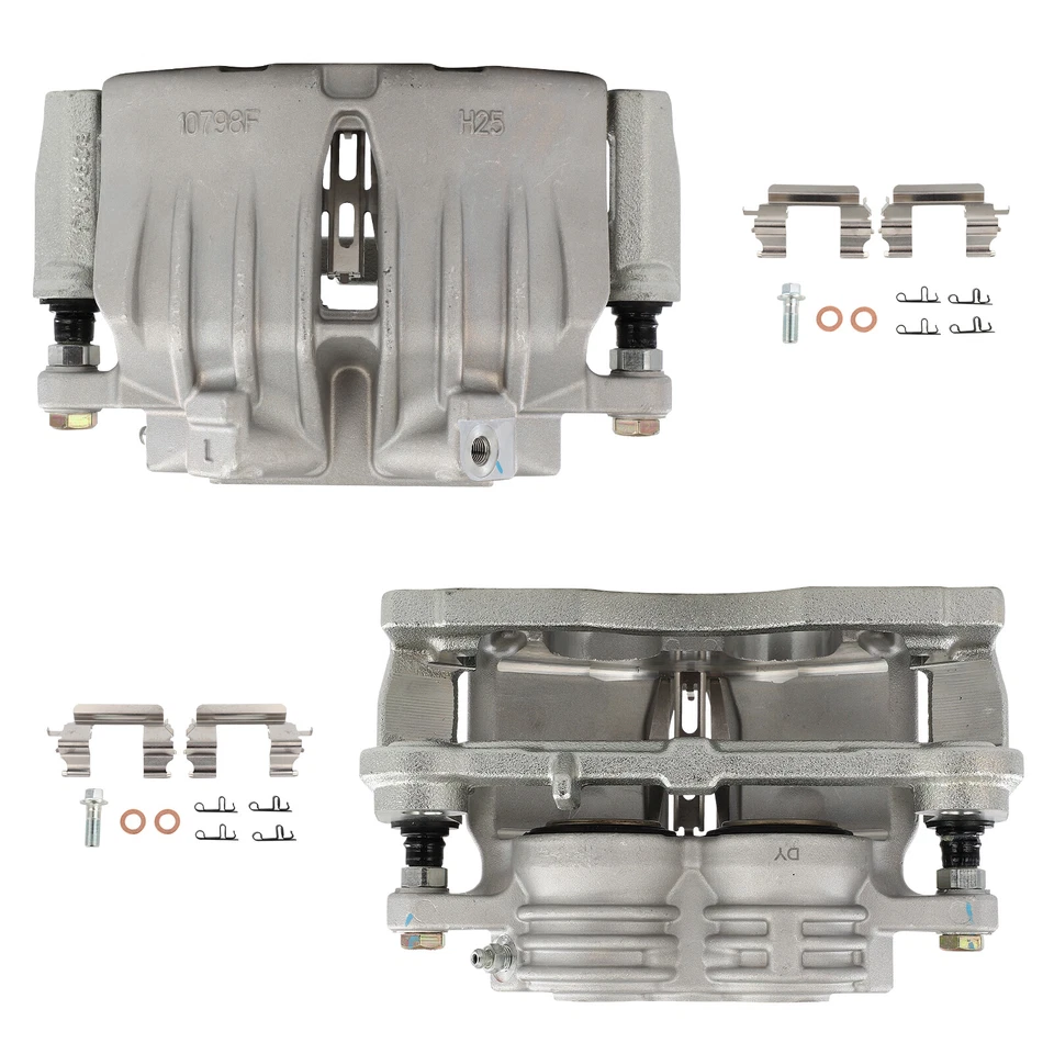 Pinzas de freno delanteras para Buick Rainier 2004-2005 Chevrolet RSR 2004-2005 2 piezas Foto 3 de 4