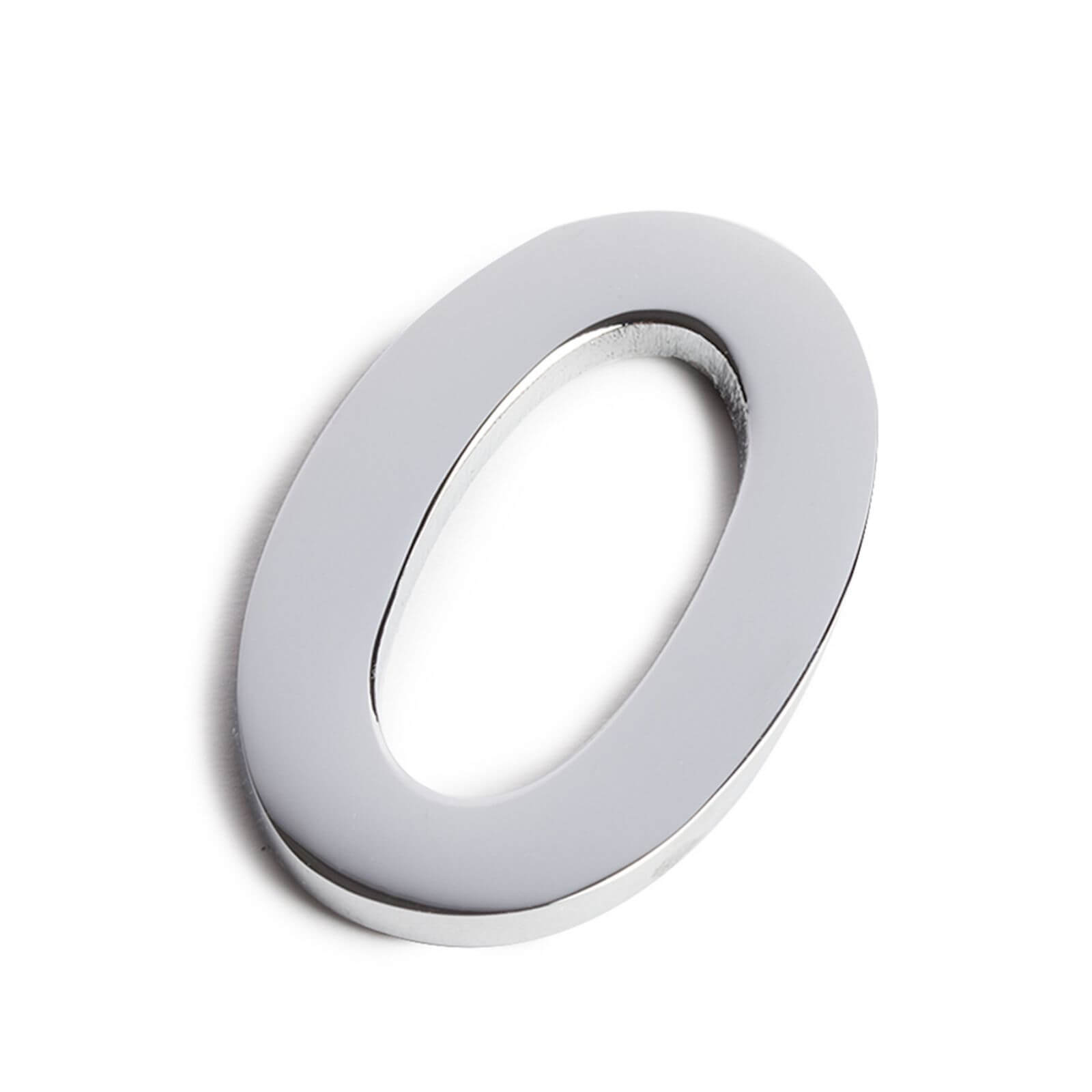 Sandleford Henley Self Adhesive Chrome Plated Brass House Number - 60mm - 0