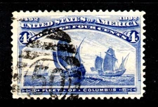 233 VF SOUND USED STAMP, FREE SHIPPING IN USA