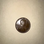 1953 Lincoln Wheat Penny folder filler - Circulated Actual Coin Shown!