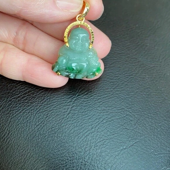 Small jade hotsell buddha pendant