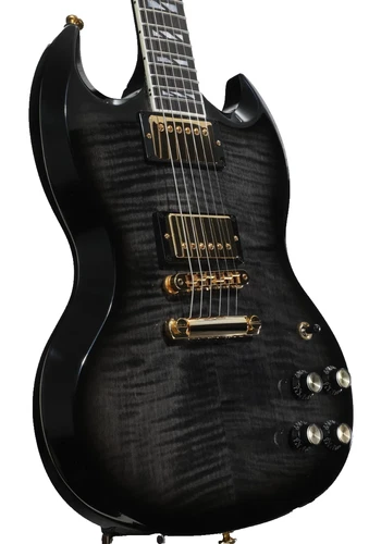 Guitar Electric Gibson SG Supreme Electric Guitar - Translucent Ebony
