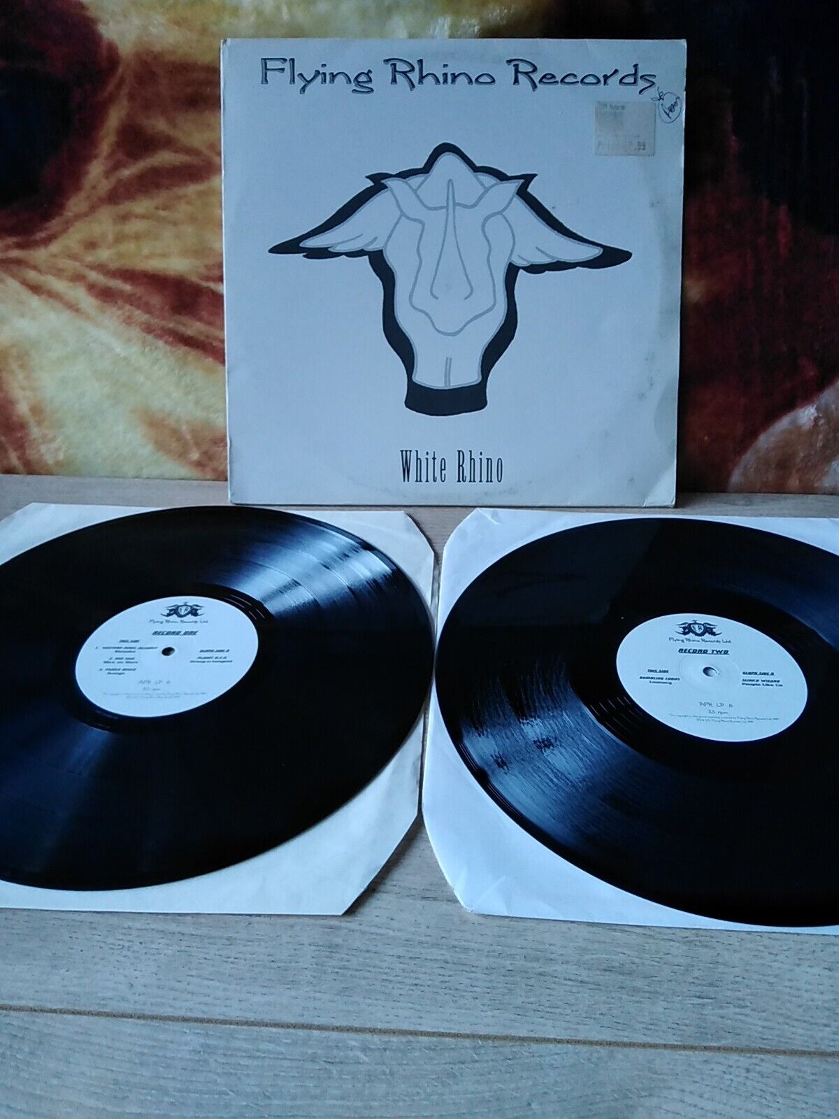 Various White Rhino Double Vinyl Lp 1997 Goa Trance UK 