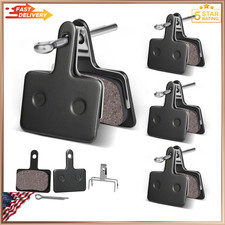 4 Pairs MTB Disc Brake Pads Resin  Semi-Metallic Quiet W/ Install Kit E-Bike