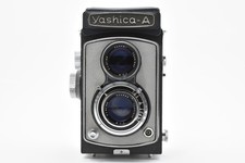  Exc 5 YASHICA-A TLR 6 6 Film Camera Gray w/ yashikor 80mm f3.5 Japan 2874669