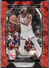 2024 Panini Prizm Draft Picks #12 All-American Prizms Red Ice DaRon Holmes II RC