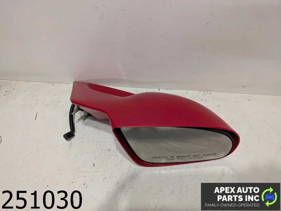 Espelho de visão lateral direito Pontiac Firebird 3,8L vermelho metálico fabricante de equipamento original 2000 - Imagem 4 de 4