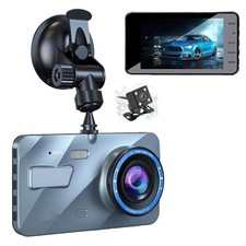 Dash Cam 1080P FHD DVR Car Driving Recorder 4 Inch LCD Screen 170 Wide Angle...