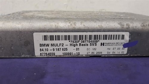 08 BMW M3 E90 E92 RADIO AUDIO INTERFACE MODULE 84109187625 - Picture 8 of 12