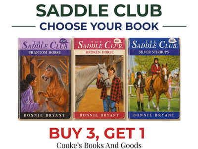 The SADDLE CLUB Series Bonnie Bryant - Choose Your Book - Paperback Kids Books