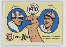 1970 Fleer Laughlin World Series Chief Bender Jack Coombs 1910 #7 HOF 12zm
