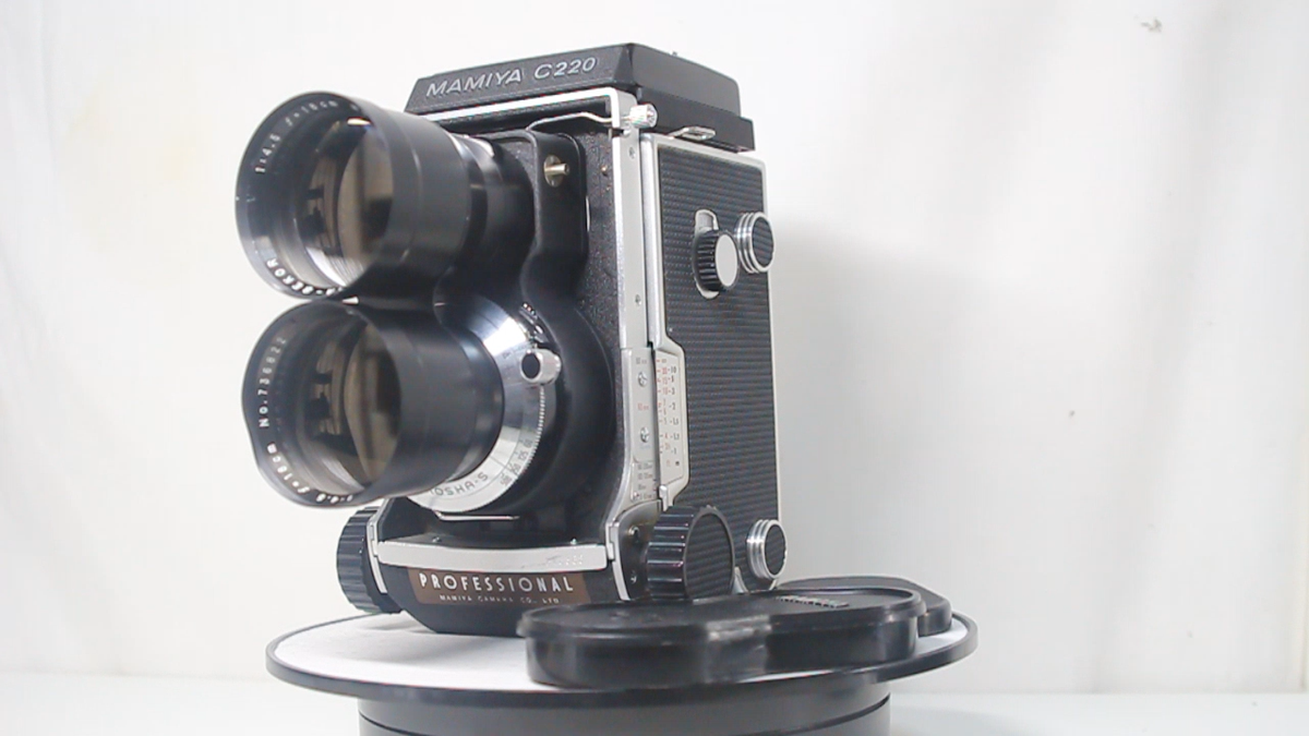 Mamiya C220 Professional TLR Film Camera + Sekor 180mm F/4.5