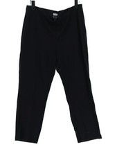 DKNY Women's Leggings UK 16 Black Rayon with Spandex Jegging