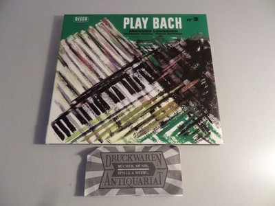 Play Bach No. 2 [Audio-CD]. Loussier, Jacques, Christian Garros and Pierre Miche