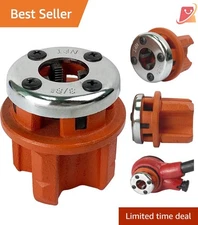 Pipe Threader Die Set Replacement 3/8-inch Iron Durable Box End Kit