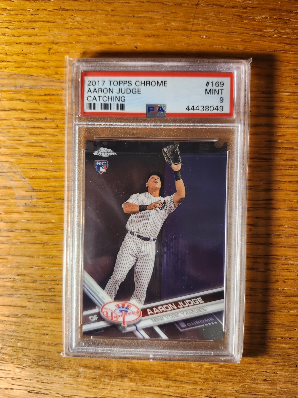 2017 Topps Chrome - Aaron Judge, Topps Chrome, Psa 9