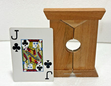 Finger Penetration Frame Magic Trick, Wooden - Mini Illusion, High QUALITY