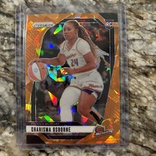 2024 Panini WNBA Prizm CHARISMA OSBORNE Orange Ice Rookie RC #93 Phoenix Mercury