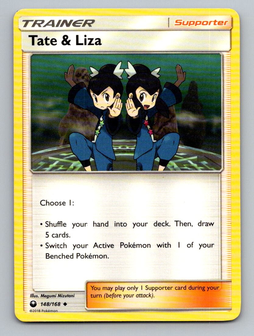 Tate & Liza 148/168 Uncommon Celestial Storm Pokemon Moderately Played