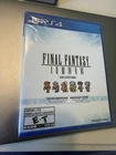 Final Fantasy I-Vi Collection Anniversary Edition for Playstation 4 [New]
