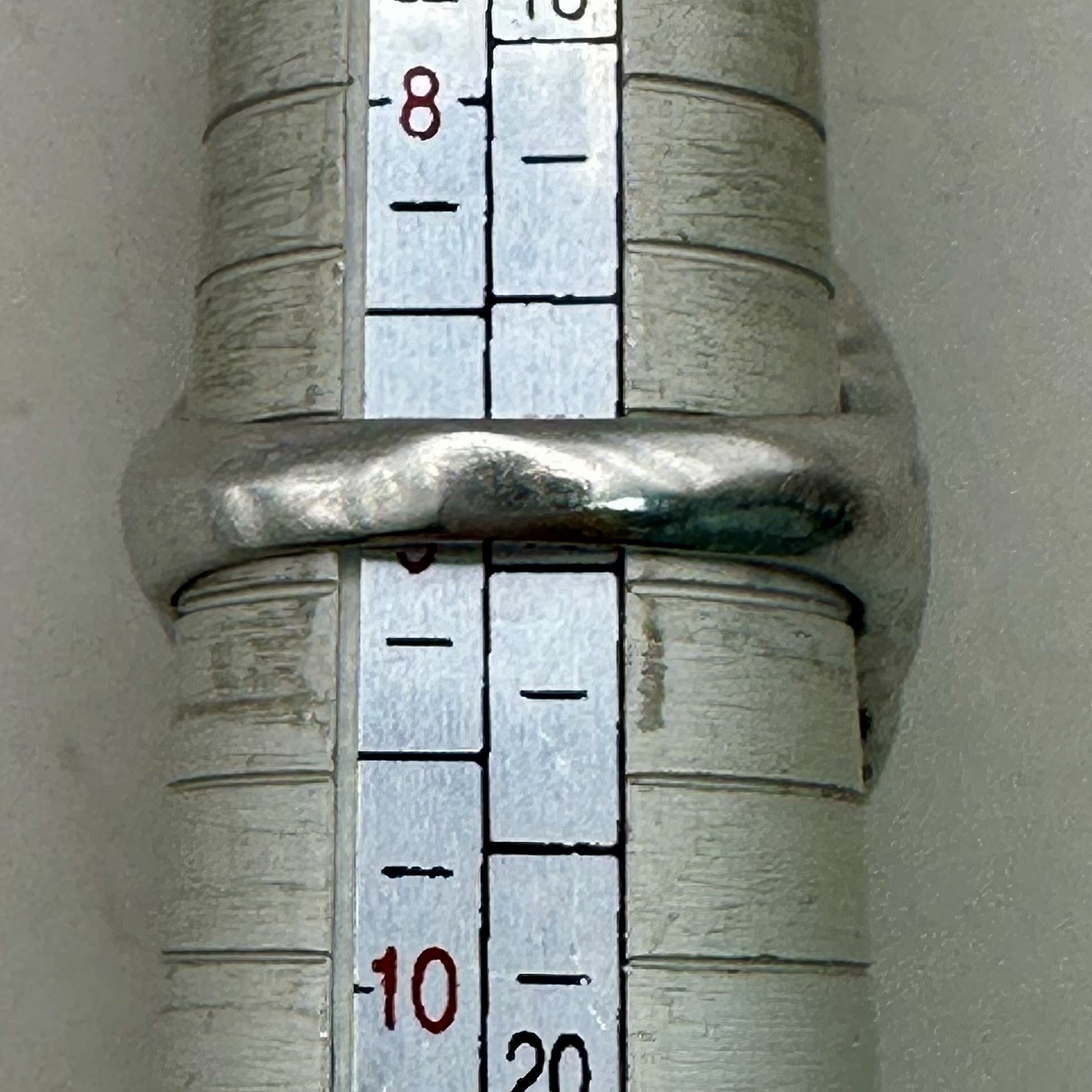 Lapis Lazuli Oval Ring Large Statement Hammered S… - image 4