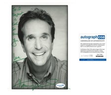 Henry Winkler "Happy Days" AUTOGRAPH Signed Autographed 8x10 Photo B ACOA