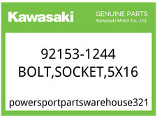 Kawasaki OEM Part 92153-1244 BOLT,SOCKET,5X16
