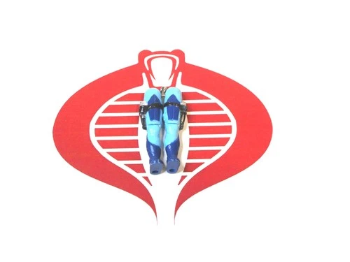 GI Joe Body Part Motor Viper LEGS 1986 Original Part