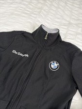 Adidas Climalite Jacket Women’s Golfing BMW Logo Badged Small Full Zip