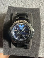 G-SHOCK G-STEEL GST-B400X-1A4JF Carbon Bezel Watch Black Red