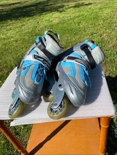 SCHWINN CHALLENGE SERIES Adjustable Roller Blades SIZE 8-9.5 NICE USED Condition