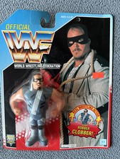 WWF Hasbro Repo Man Barry Darsow Action Figure 1992 Blue Card sealed MOC