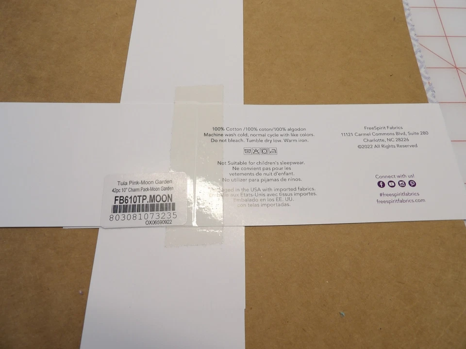 FREE SPIRIT-TULA PINK-MOON GARDEN LAYER CAKE - Image 2 of 2