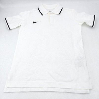 Nike Kinder Polo Shirt Kleidung TM CLUB19 SS Weiß Schwarz Sportstyle Gr S Spiels