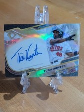 2025 Topps Diamond Icons Torii Hunter Chrome Auto #6/25 Twins