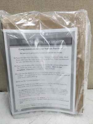 NEW The Nokbox Document Set & Set of Hanging Folder Organizer