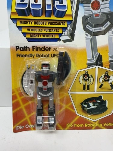 1984 GoBots PATH FINDER New on Sealed Card Tonka Figure