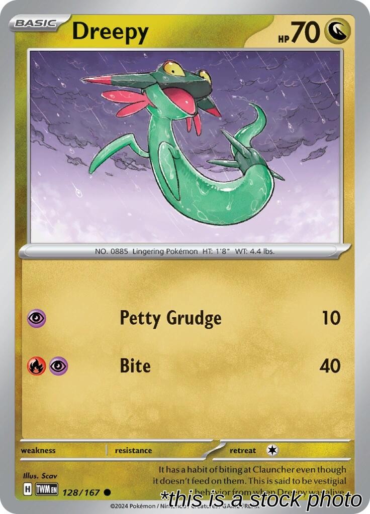Dreepy 128/167 NM Scav Pokemon EN NH28