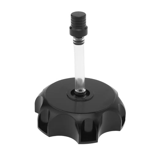 CNC Fuel Tank Cap Set, 48.5mm ATV Gas Cap with Breather Tube Air Vent Hose for 