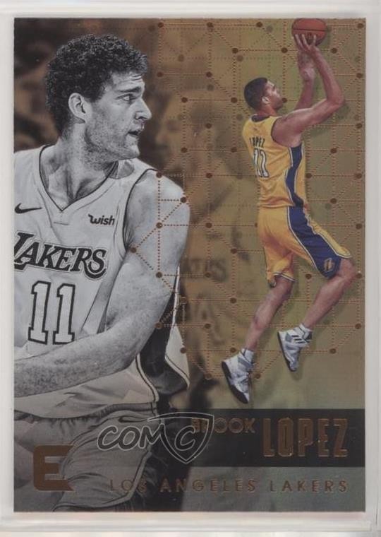 2017-18 Panini Essentials Retail Thin Stock Brook Lopez #82 o6n