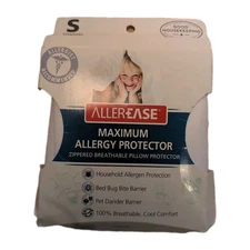 AllerEase Maximum Allergy Protection Zippered Protector Standard Bed Bug Barrier