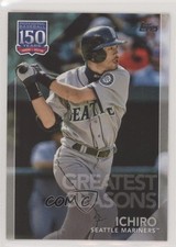 2019 Topps 150 Years of Professional Baseball Greatest Seasons Ichiro Suzuki 0u3